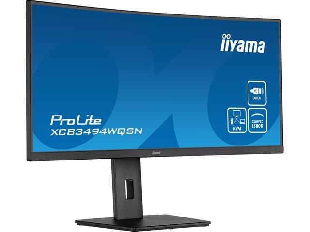 IIYAMA PROLITE XCB3494WQSN-B5 ECRAN LED INCURVE moniteur 34 pouces